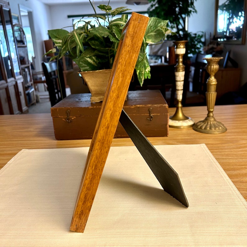 Solid Oak Picture Frame 8x10 Wood Photo Frame Nonglare Etsy