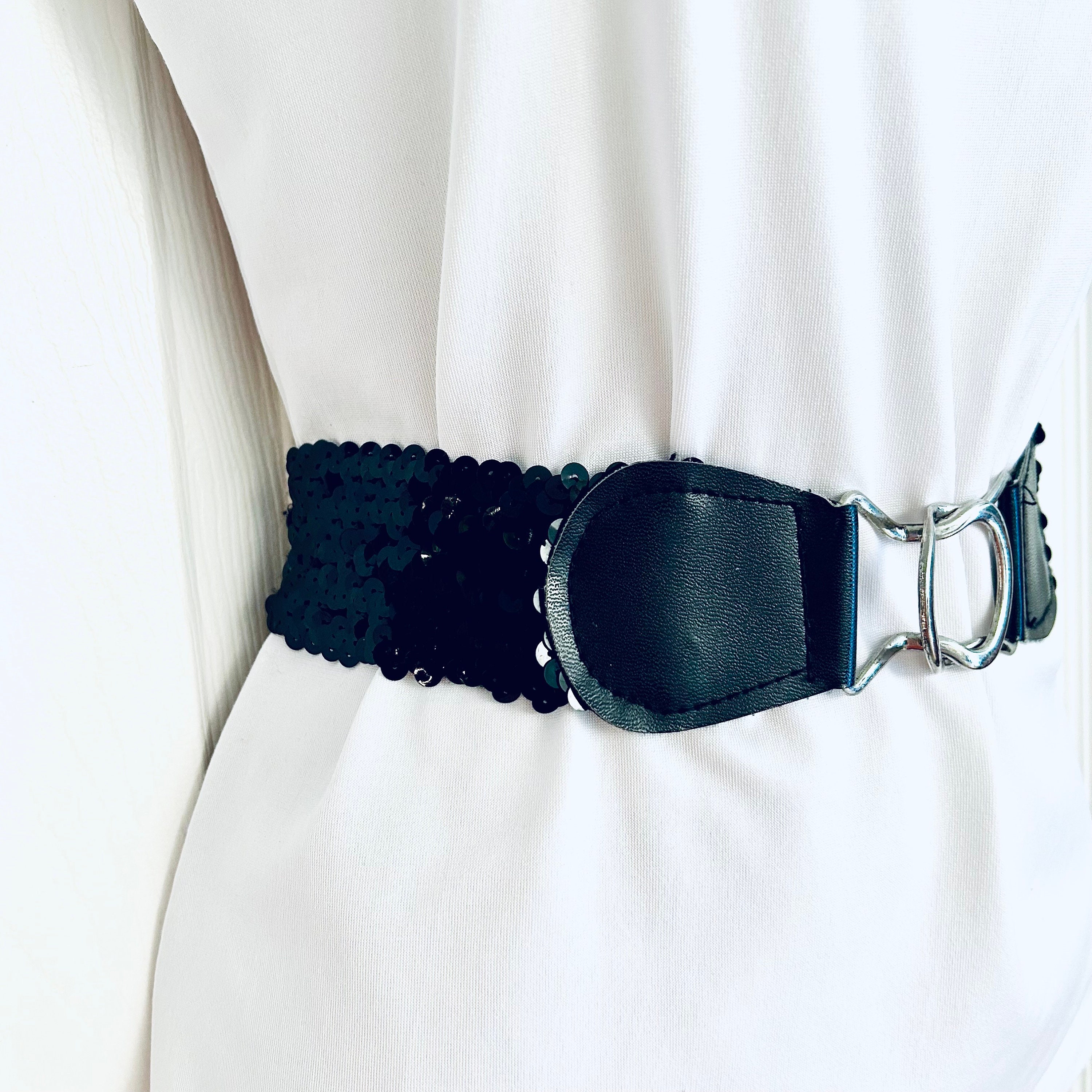 Black Saree Belt 
