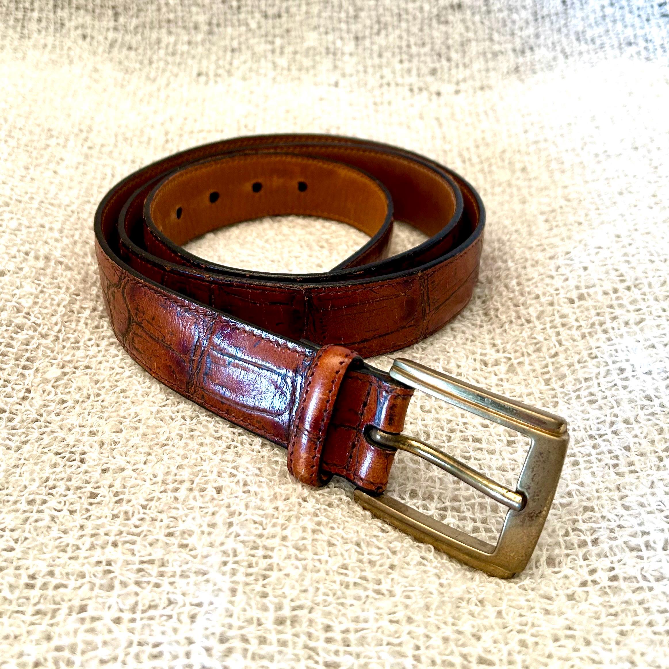 Mens Size 36 Vintage Western Belt - Etsy display picture 1