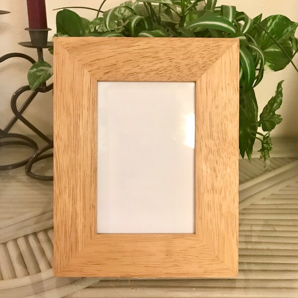 Teak Wood Frame Etsy