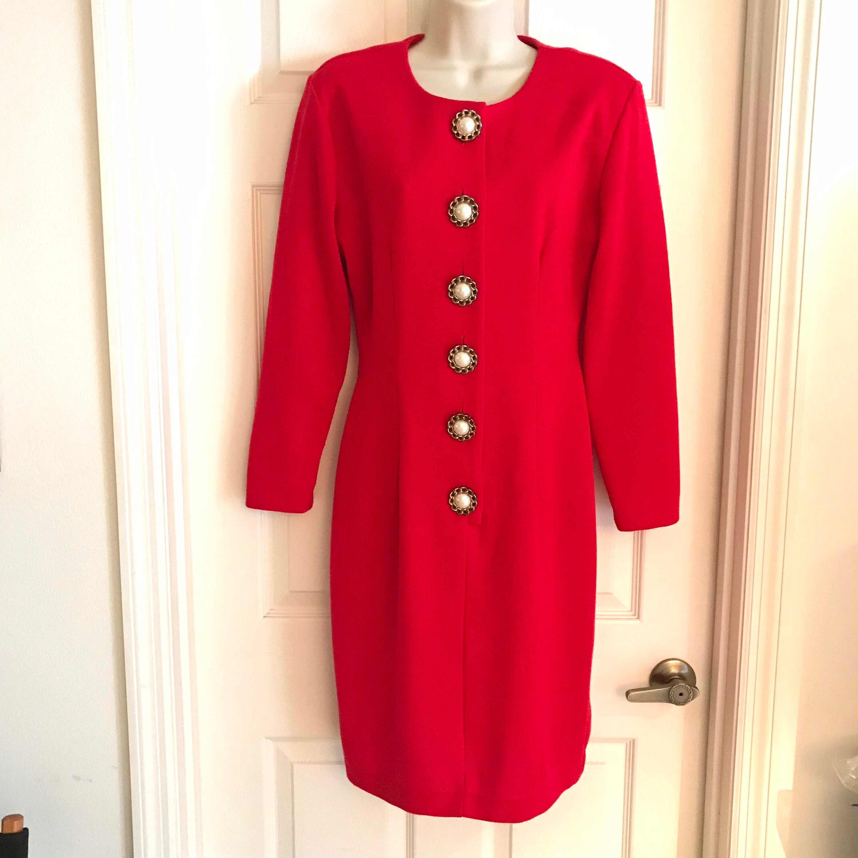 Pearl Movie Red Dress - Etsy