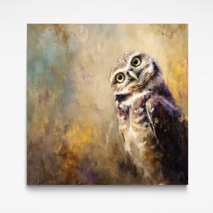 Burrowing Owl Bird Wall Art