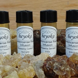 Frankincense Resin Infusion Sample Set