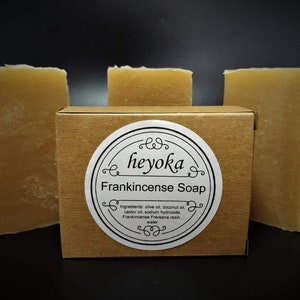 Frankincense Natural  Soap - Boswellia Frereana