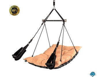 Luxury love swing - sand color