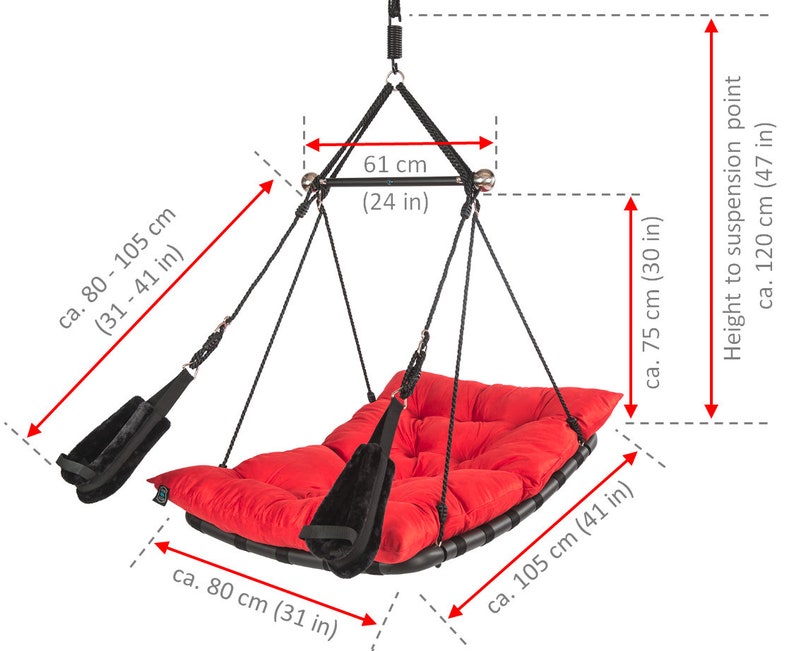 Dimensions of the Sex Swing