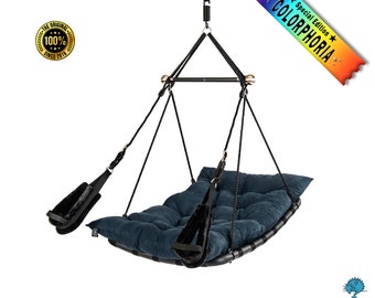 Luxury Sex Swing PRIVATE EUPHORIA® by Lonesome Dragon Switzerland - Midnight Blue