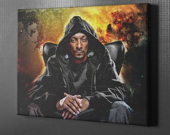 SNOOP DOGG RAPPER RAP R/&B ART PRINT POSTER OIL PAINTING LFF0188