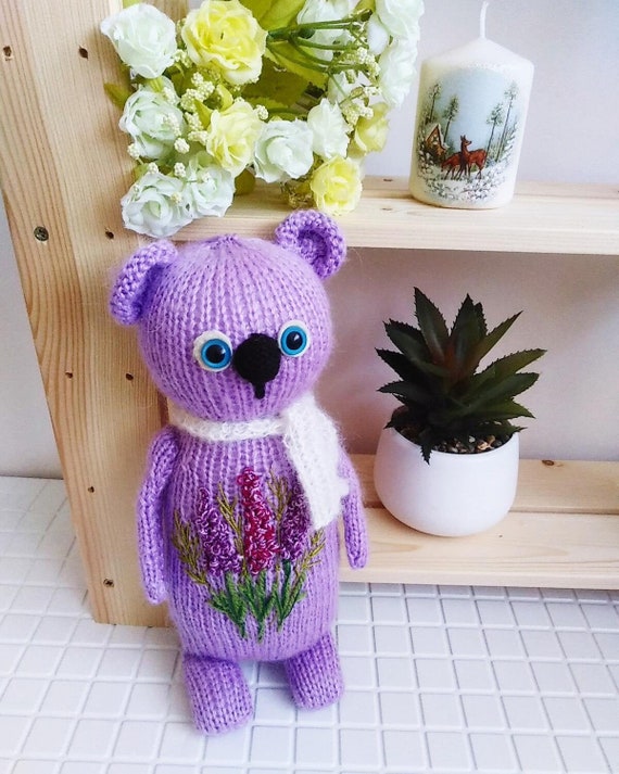 lavender teddy