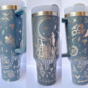 Harry Potter Personalized Custom Engraved Tumbler cup - YETI 20oz or 30oz