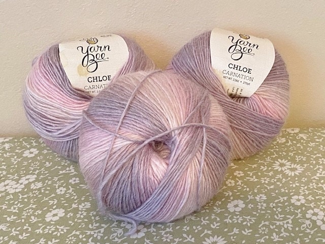 Hobby Lobby Yarn Bee Sugarwheel Cotton Cake 3 Light DK Double Knitting 5 Oz  335 Yds Many Discontinued Assorted Colors Self Striping 