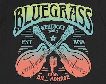 Bluegrass Music Premium T-Shirt, Mandolins