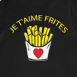 フライドポテトラブプレミアムTシャツ、食べ物