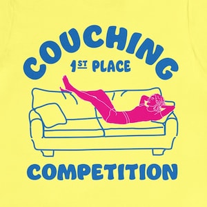Couching Premium T-Shirt, Gamer, Relax Inspiration, Couch Potato