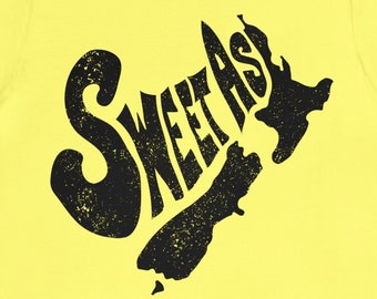 Sweet As  Premium T-Shirt, New Zealand, Kiwi, Island, Maori, Travel, Local Gift