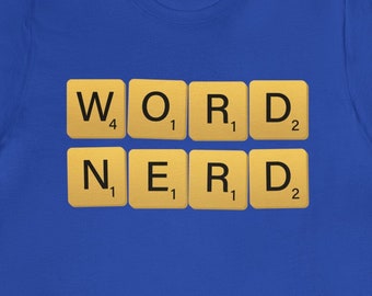 Word Nerd Premium T-Shirt, Reader, Writer Author, Vocabulary, Teacher Professor Gift