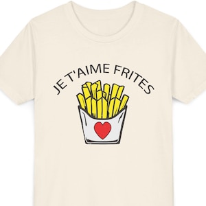 「I Love You フレンチフライ」キッズ プレミアム Tシャツ