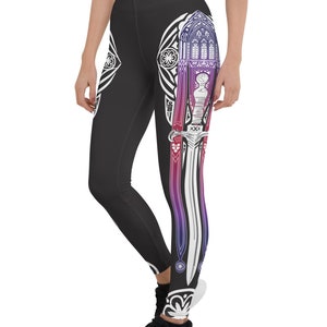 Gothic Cathedral of the Sword Premium Leggings, Make the villagers submit