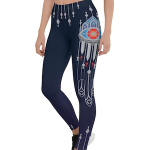 Gothic All-Seeing Eye Cathedral Premium Leggings, Empath