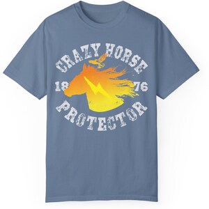 Crazy Horse Protector Comfort Colors Relaxed Fit Tee, Inspire Lightning