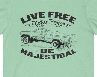 Live Free Ricky Baker - Premium T-Shirt / Be Majestical, New Zealand, Outlaw, Master Bushman, Just Got Real, No Child Left Behind
