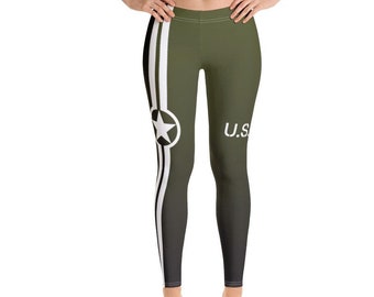 Military Leggings - Etsy