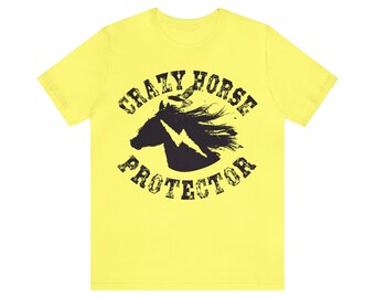 Crazy Horse Premium T-shirt, Warrior & Protector, American