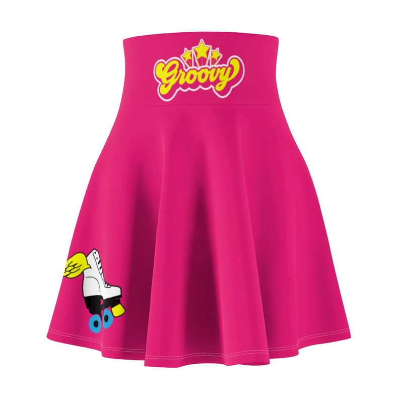 groovy, roller skate, skater skirt