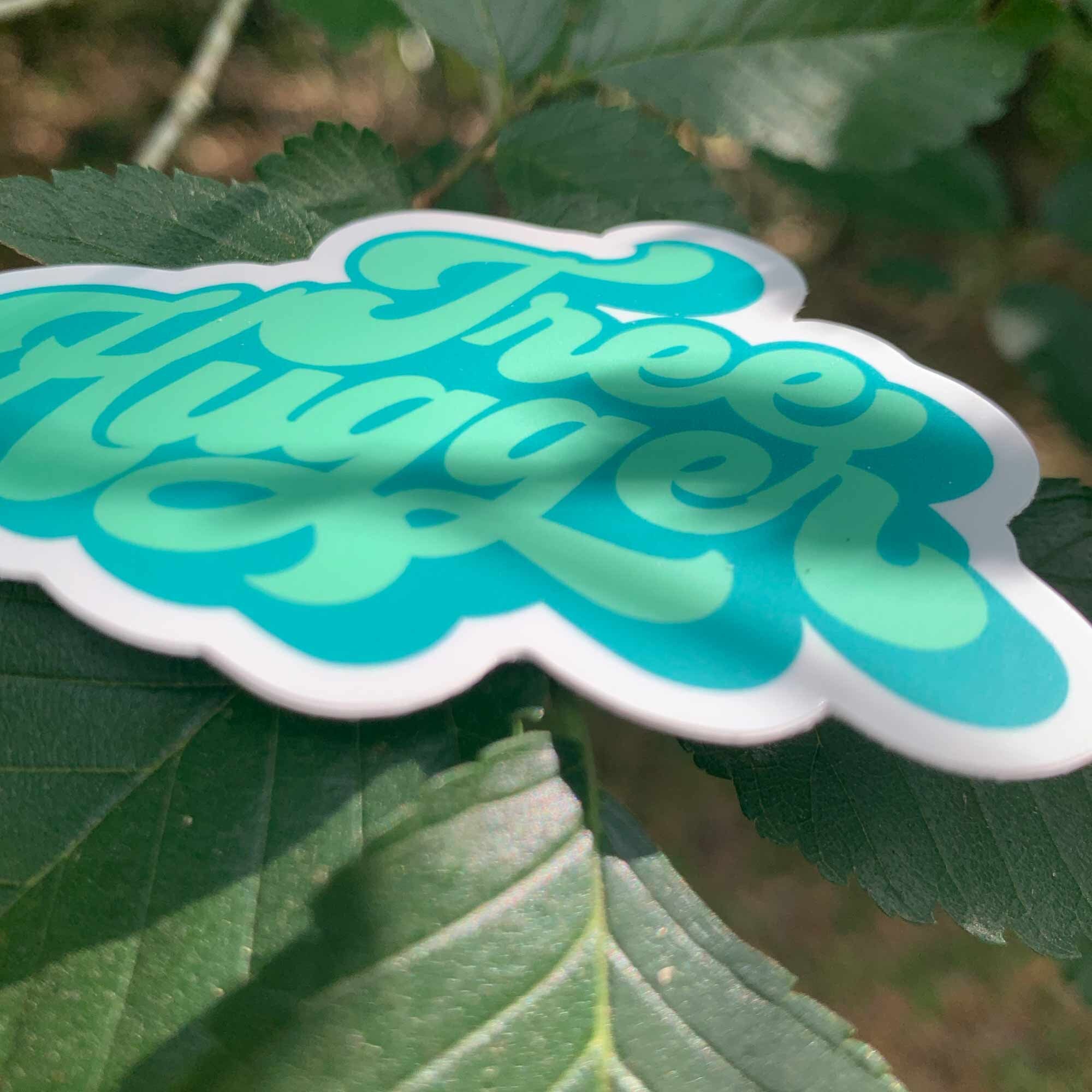 Tree Hugger Premium Sticker, Environment, Climate, Nature, Hiking ...
