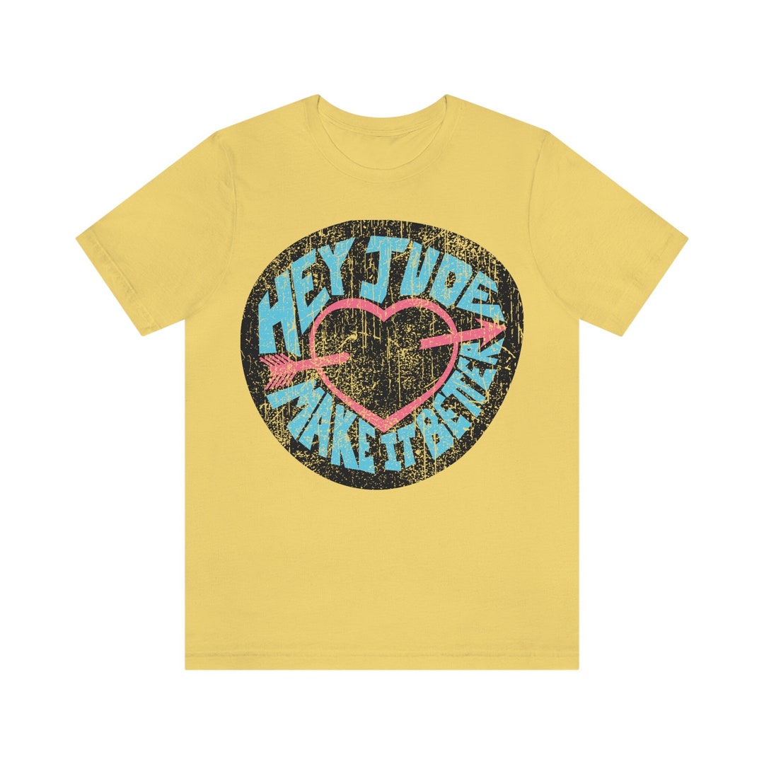 Hey Jude Premium T-shirt the Beatles Favorite Song Vintage - Etsy