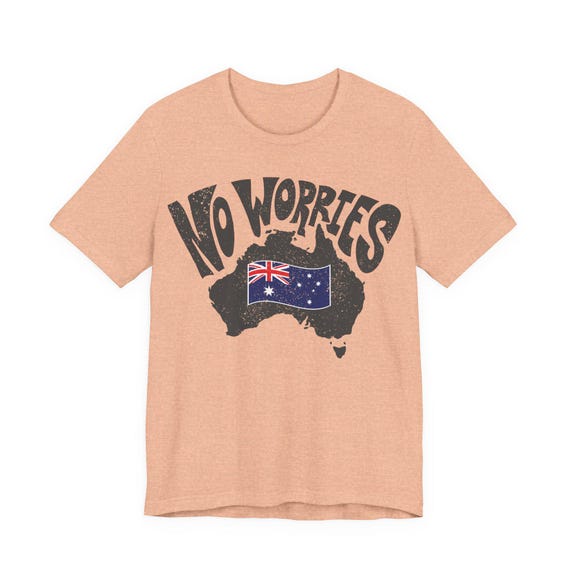 オーストラリアNo WorriesプレミアムTシャツ、オーストラリアの言語