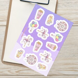 Mini Carnival Sticker sheet