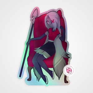 Vaggie Holographic sticker