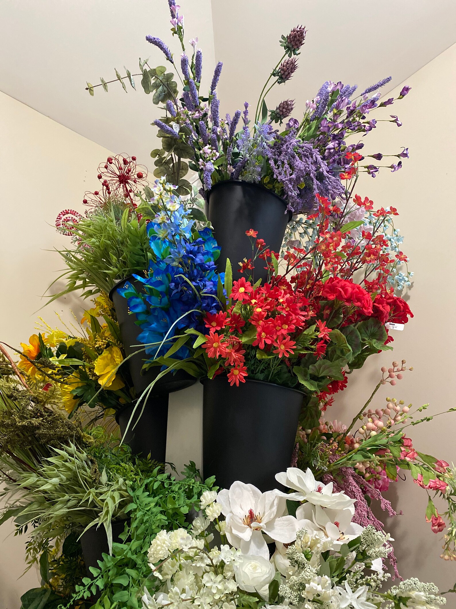 Floral Pick Storage Craft Room Organization Floral Display Etsy