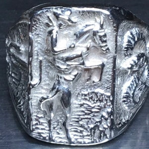 Southwestern Style Ring Any Size Sterling 925 Silver