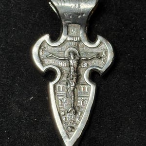 925 Sterling Silver Orthodox Crucifix Pendant | Handcrafted Religious Jewelry | Christian Faith Necklace | Perfect Gift for Him