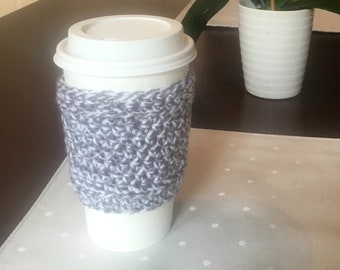Crochet Coffee Cup Cozy Pattern – Beginner Friendly, Reusable Drink Sleeve (Digital Download)