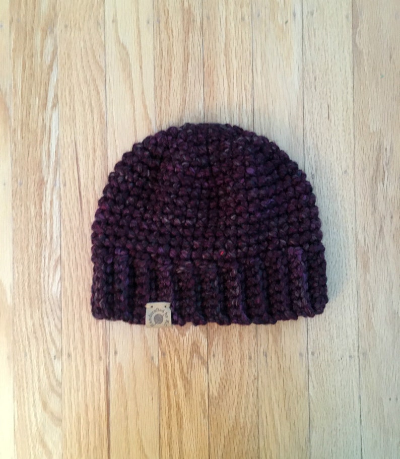 Men's Winter Hat Crochet Pattern Etsy