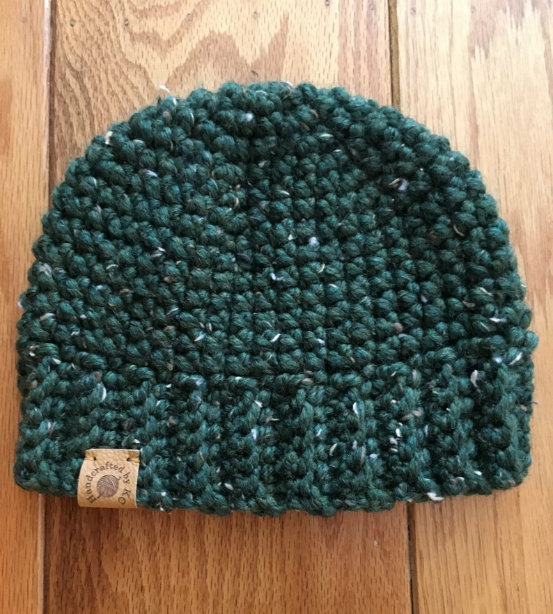 Men's Winter Hat Crochet Pattern Etsy