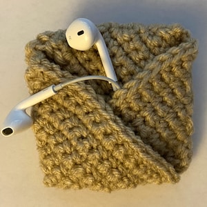 Ear Bud Pouch Crochet Pattern