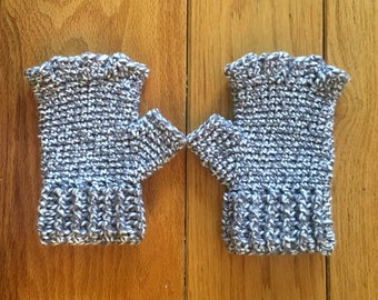 Fingerless Gloves Crochet Pattern - Beginner Crochet Tutorial - Instant Download - Digital PDF