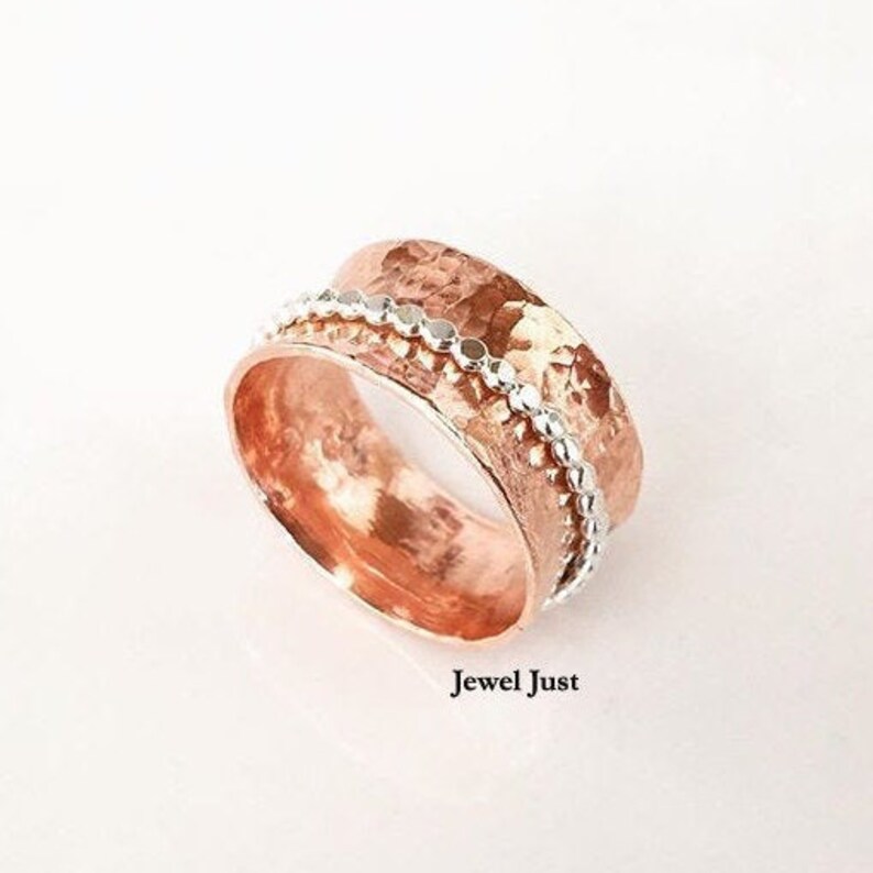 Thumb Ring Worry Ring Women Ring Statement Ring Gift For Her Spinner Ring Boho Ring 925 Silver Ring Meditation Ring Anxiety Ring