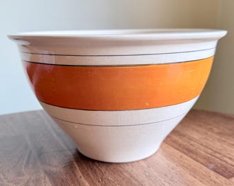 Ciotola per impastare in ceramica Roseville degli anni '20