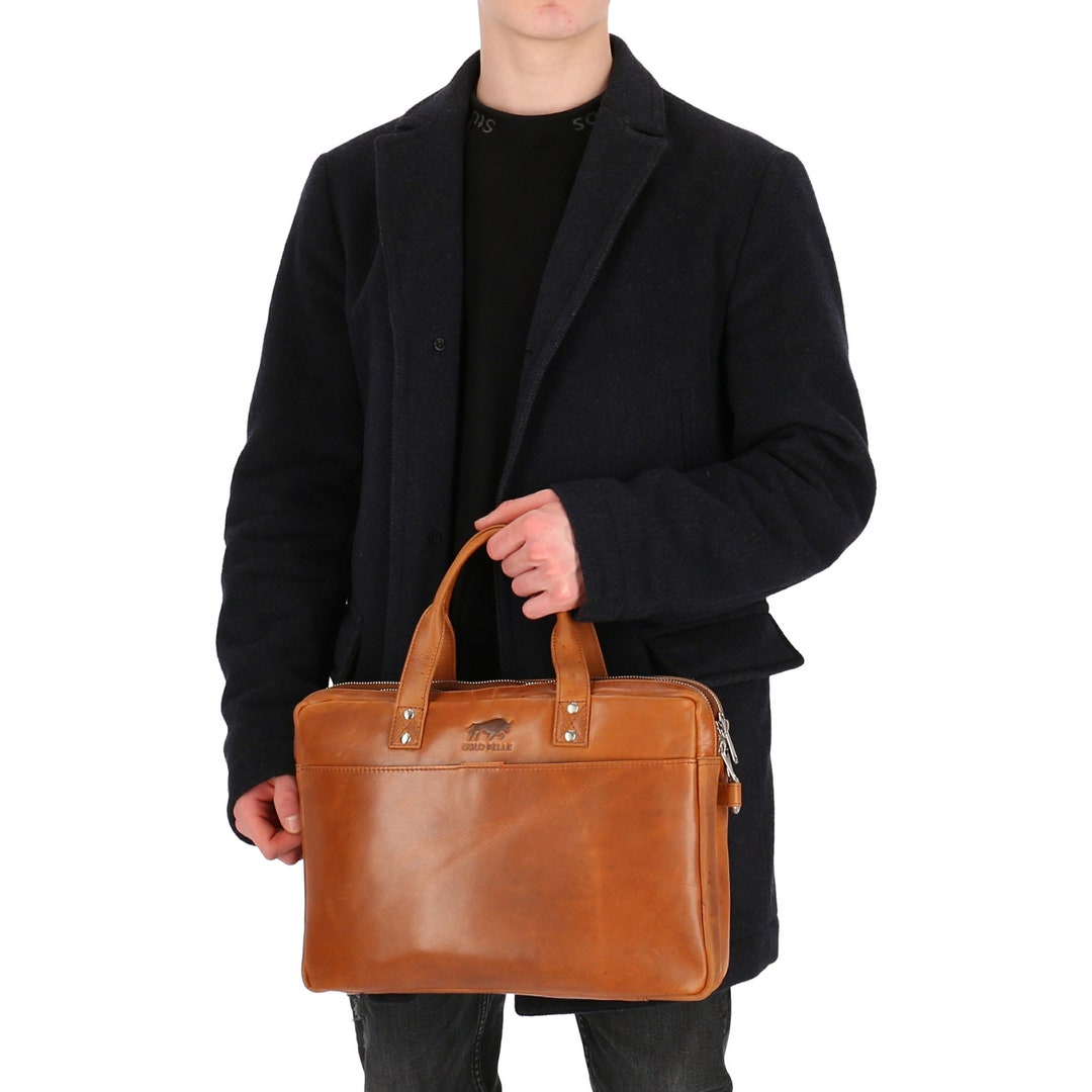 Genuine Leather Business Case Leather Case for Apple Macbook Etsy