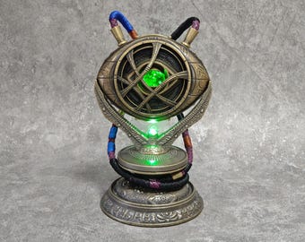 Dr Strange Eye of Agamotto Necklace Doctor Strange in the Multiverse of Madness Metal 1/1 Scale Cosplay Movie Prop
