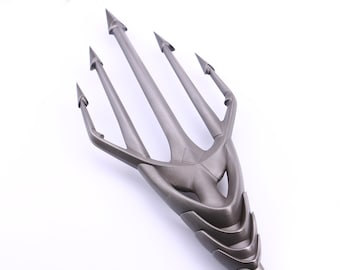 Queen Atlanna Trident Metal, Aquaman Silver Trident, Aquaman Trident King Atlan's Gold Trident Cosplay 1/1 Scale Movie Prop