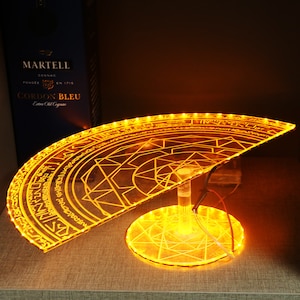 Dr Strange Spell Disc Rotatable, Doctor Strange Spell Disc, Doctor Strange 2 Cosplay, Ancient One Cosplay Light up Movie Prop Replica Ancient One Spell