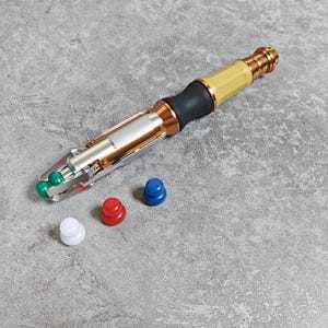 11th Doctor Who Sonic Screwdriver Metal Cosplay Props Eleventh Doctor's ...