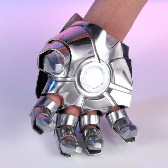 Iron Man Glove Metal 2 Gauntlet Armor met Etsy Nederland