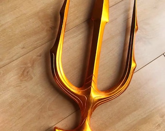 DC アクアマン トライデント プロップレプリカ　ジャスティスリーグ アクアマン トライデント メタル アクアマン 2 トライデント ゴールド